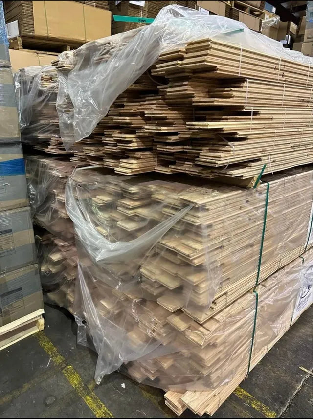 4" Unfinished Solid White Oak #2