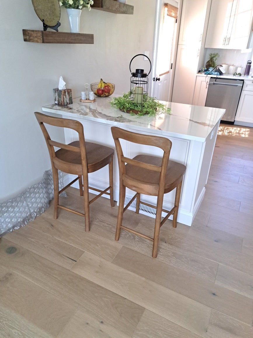 7.5" White Oak Sandy Stroll