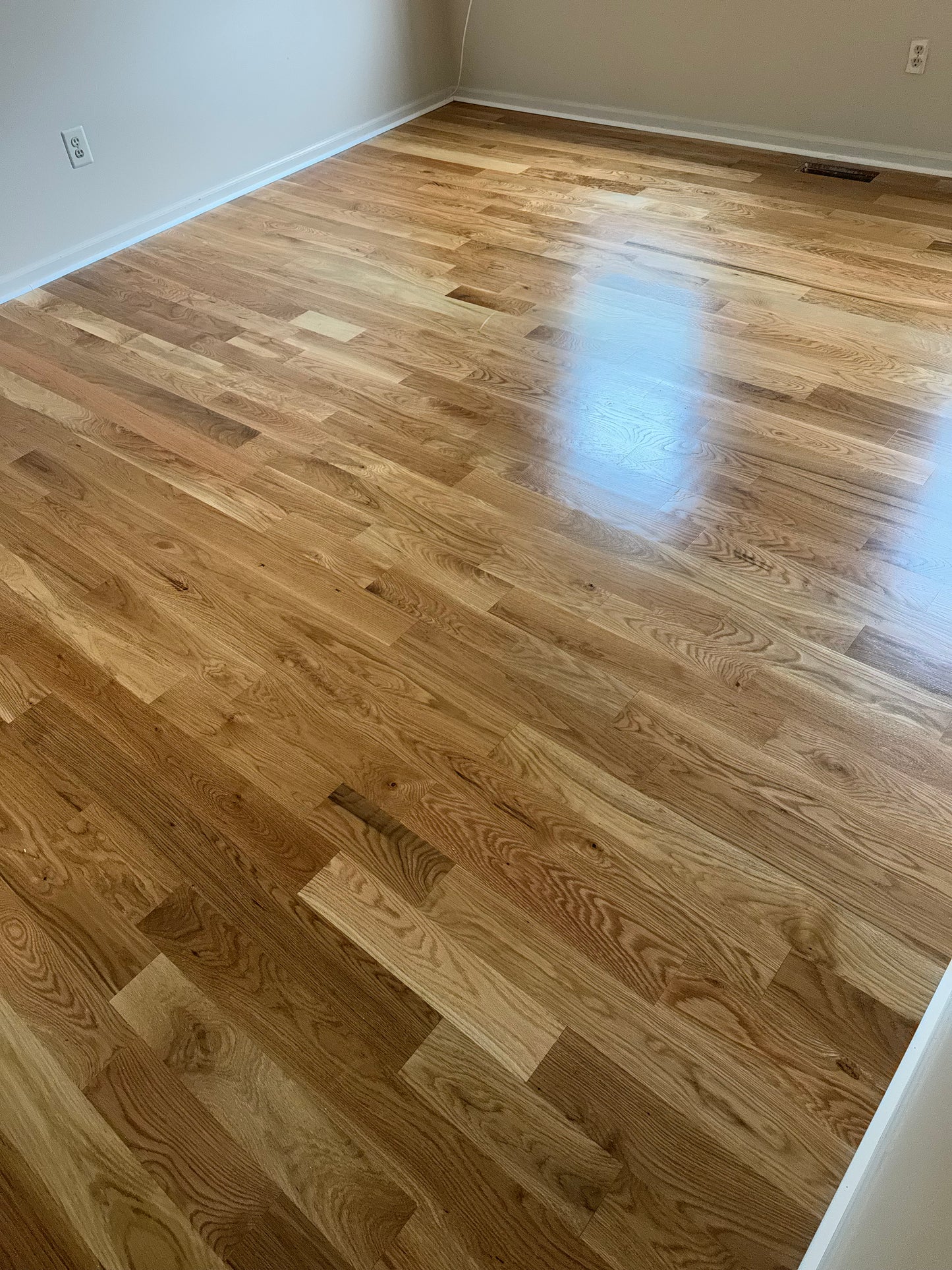 4" Unfinished Solid White Oak #1