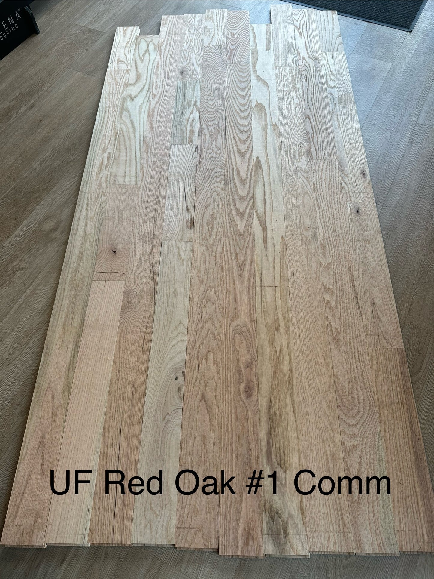 4" Unfinished Solid Red Oak #1