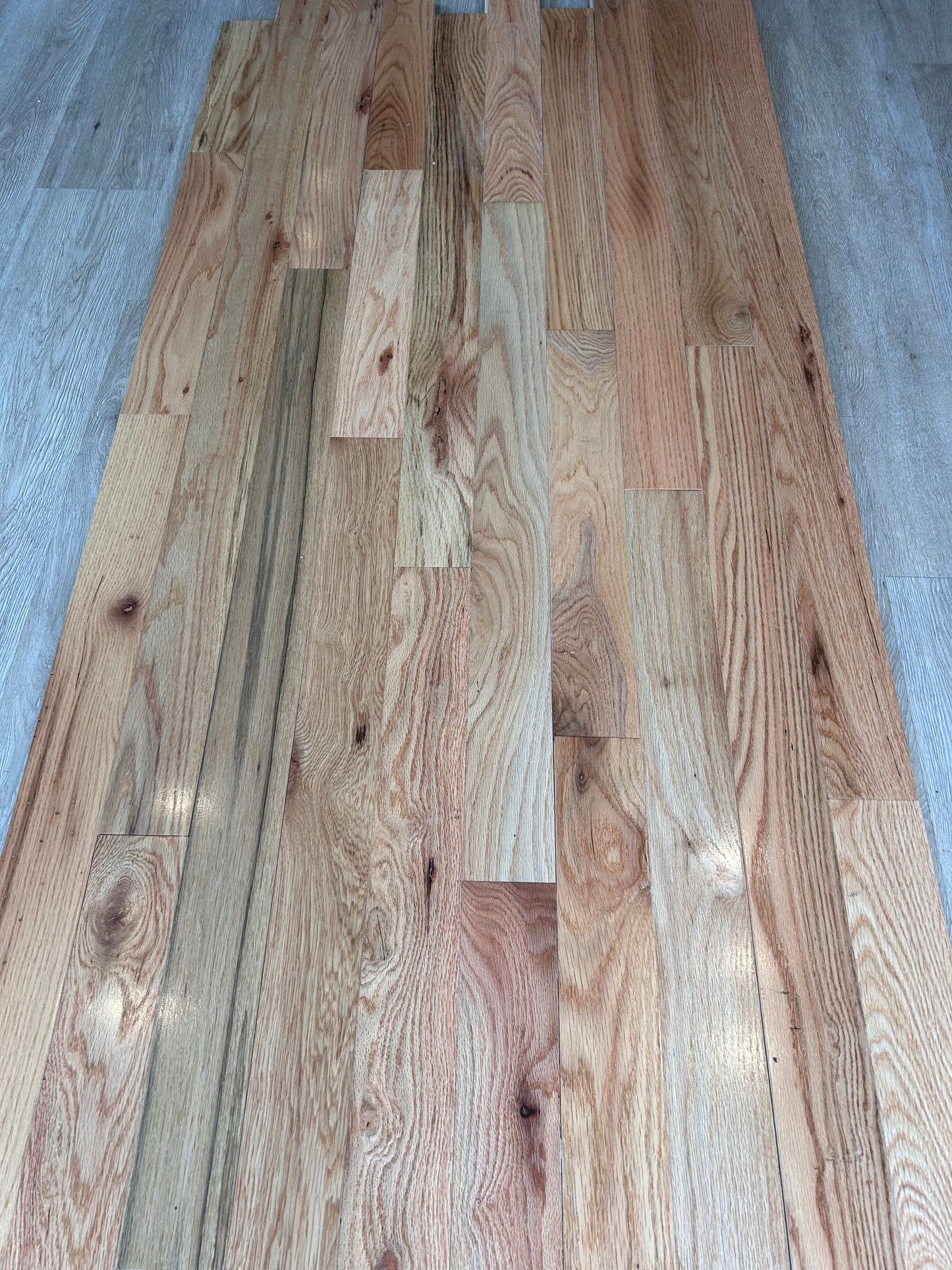 3 1/4" Prefinished Solid Red Oak Natural