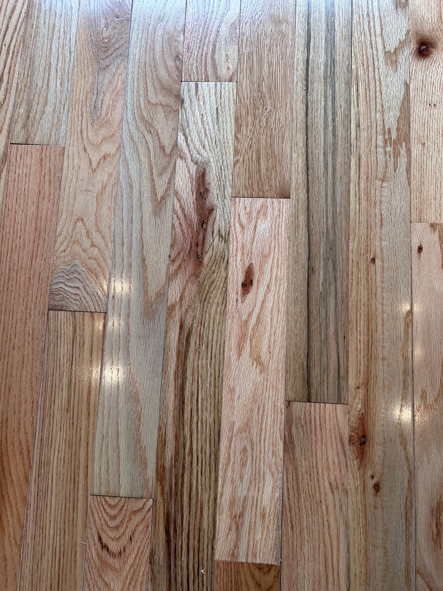 3 1/4" Prefinished Solid Red Oak Natural