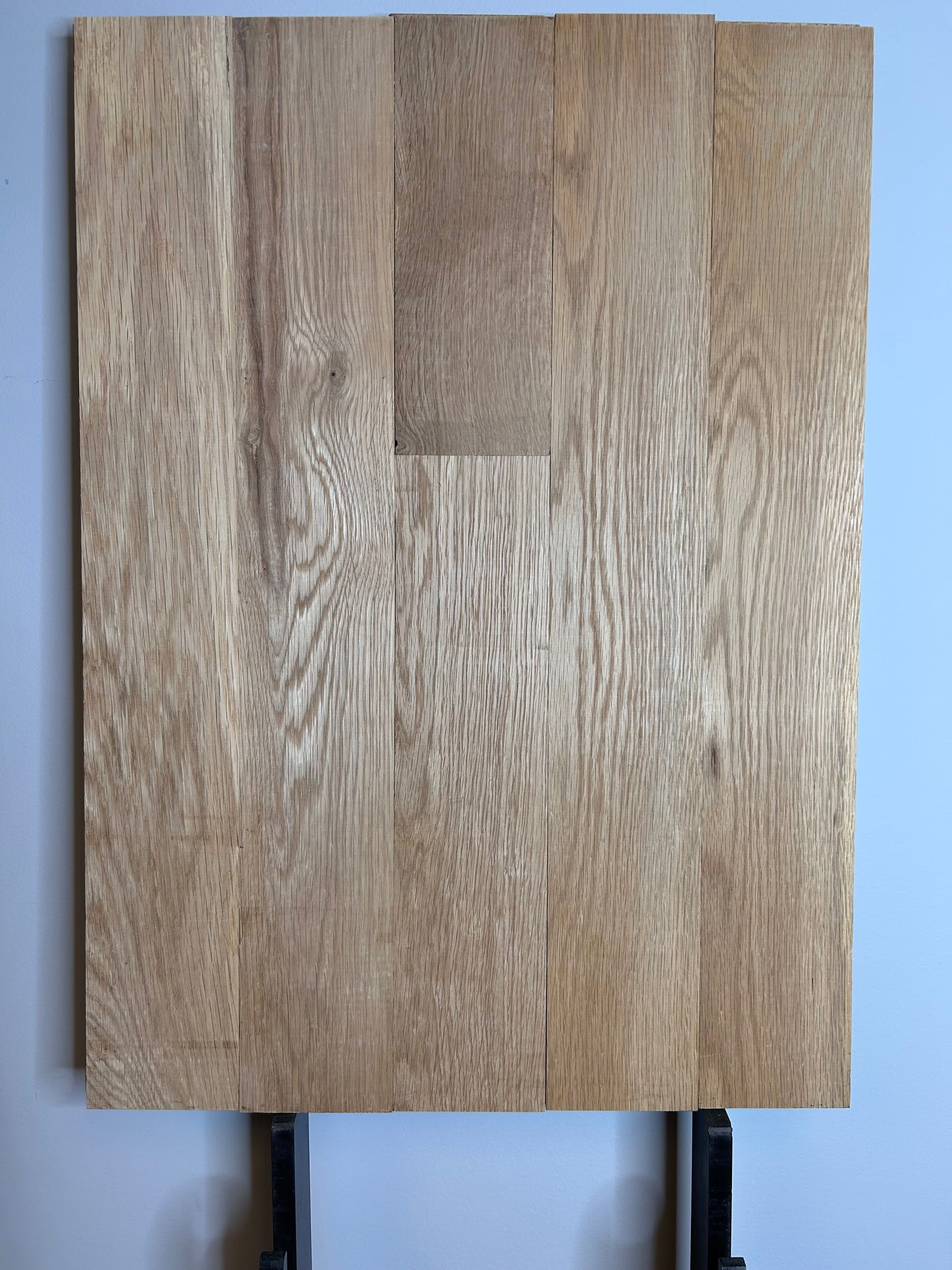 4" Unfinished Solid White Oak #1