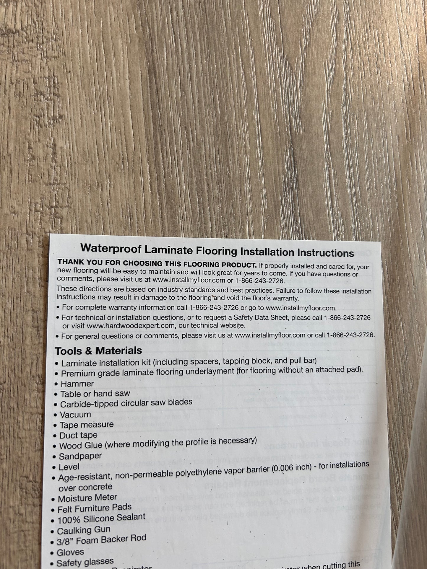 8" Treasured Summer 12mm Waterproof Laminate