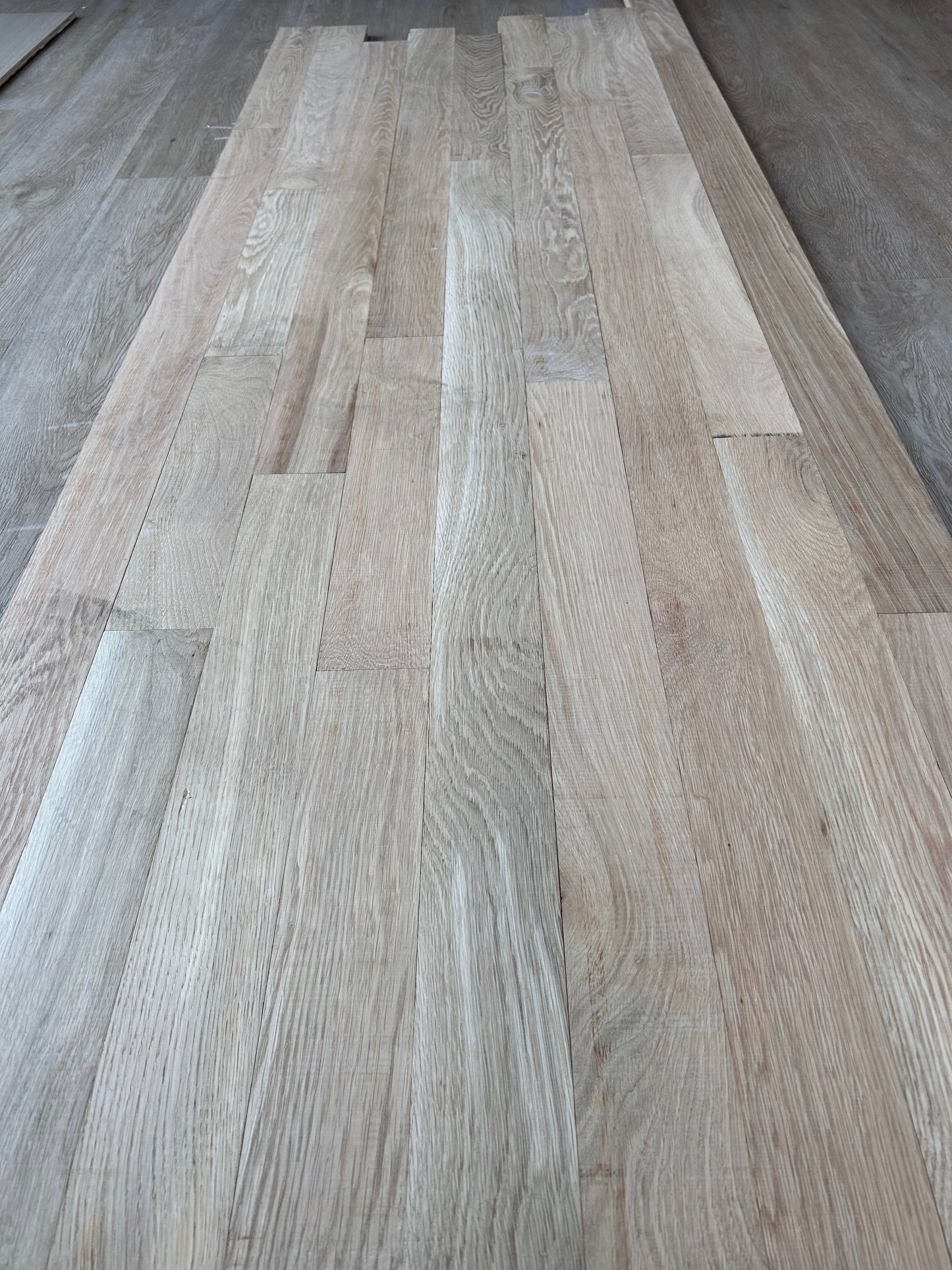 3 1/4" Unfinished Solid White Oak Select