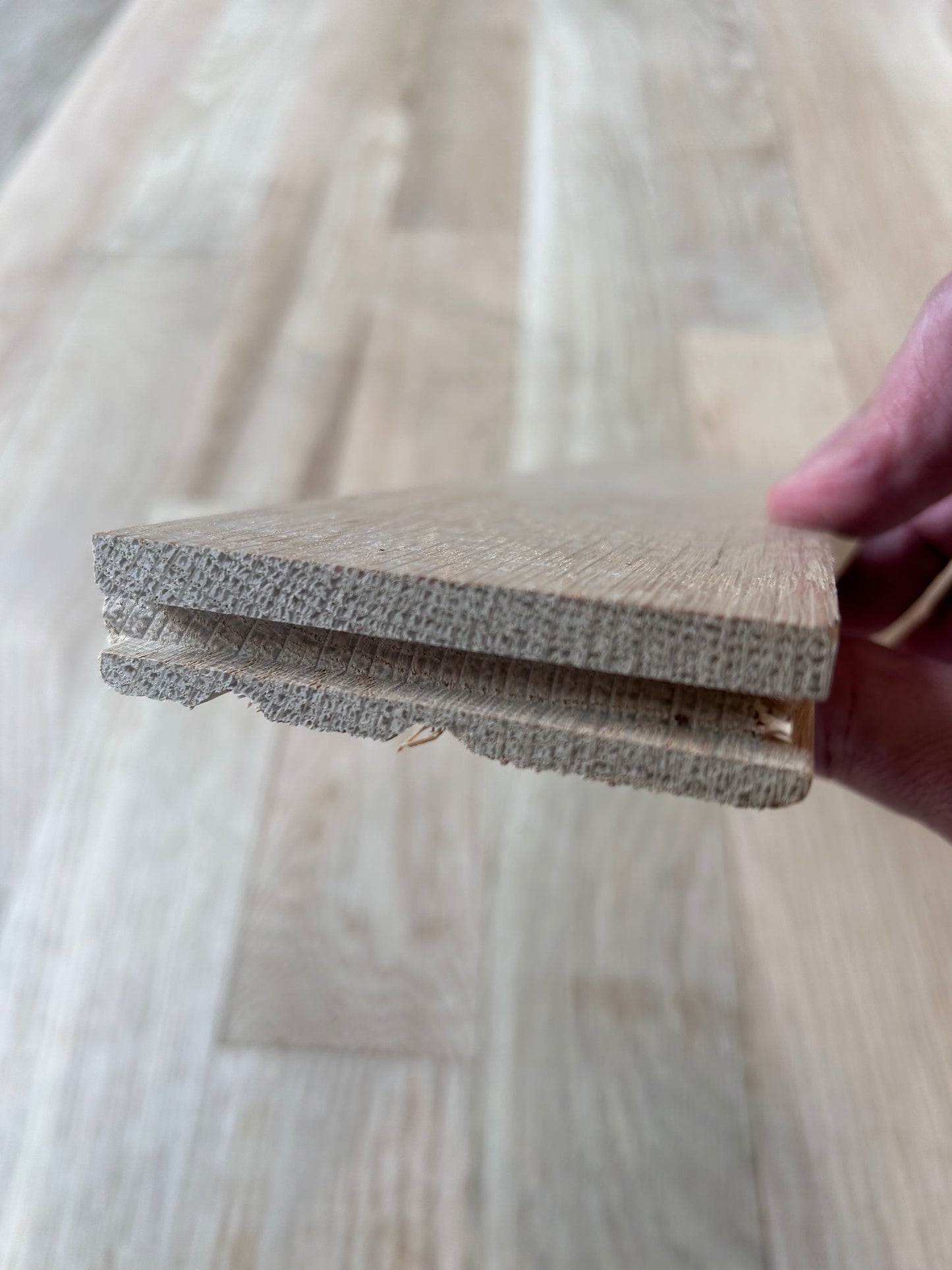 3 1/4" Unfinished Solid White Oak Select