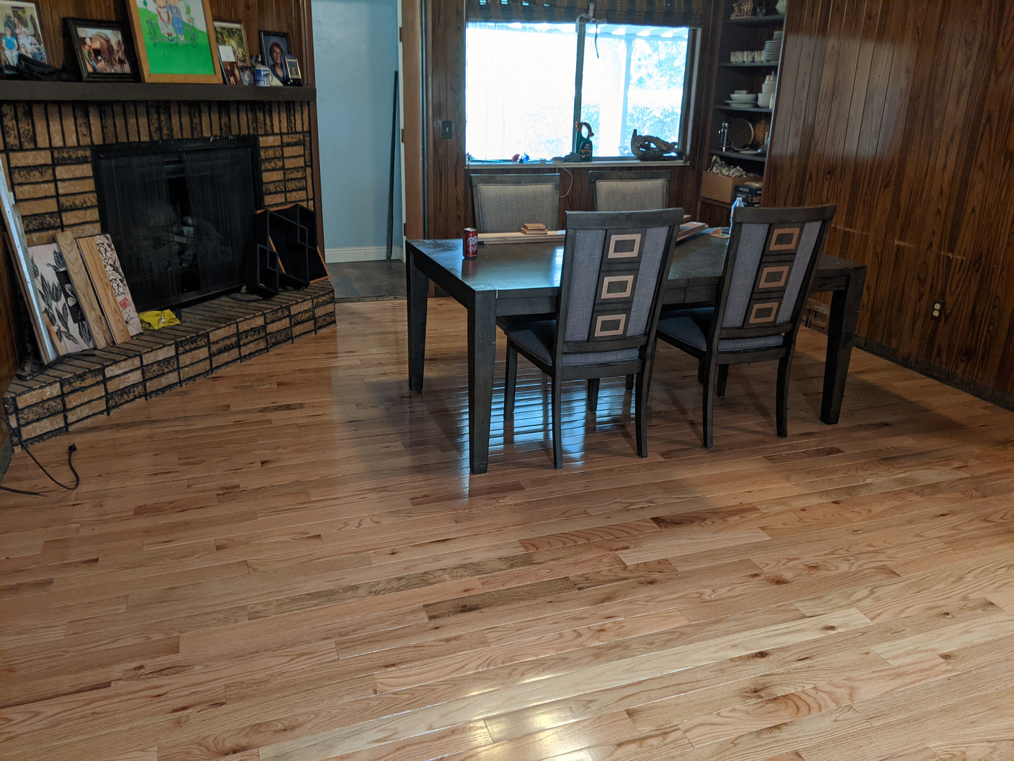 3 1/4" Prefinished Solid Red Oak Natural