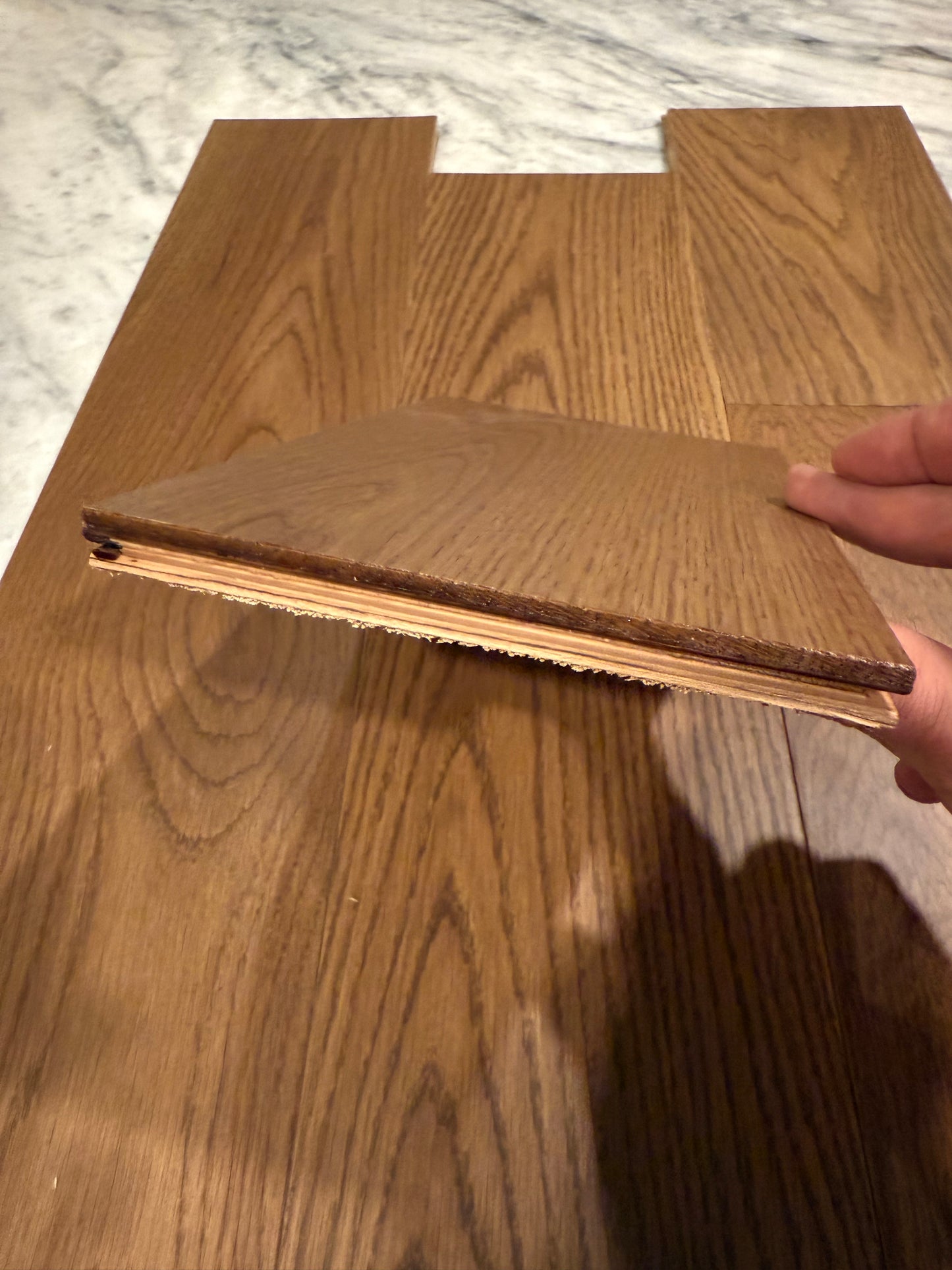 6" White Oak Flame - $3.49/sft