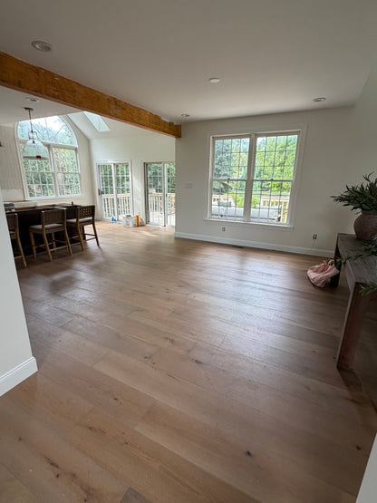 9.5" White Oak Stone Hearth