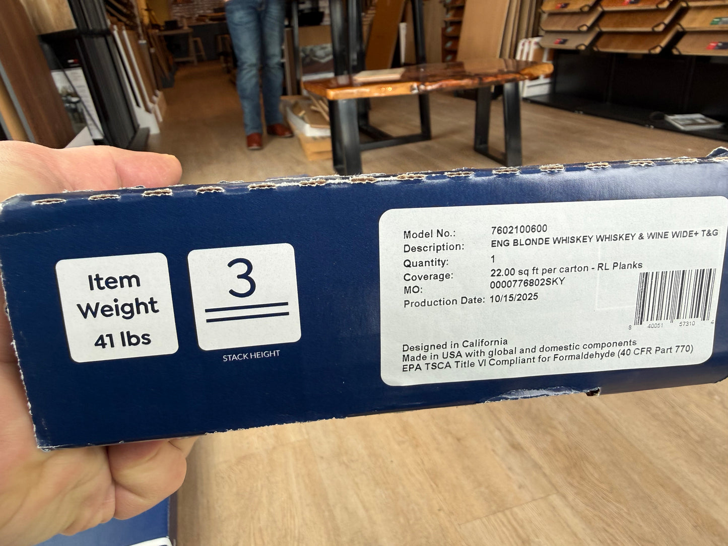 7.5" White Oak Blonde Whiskey