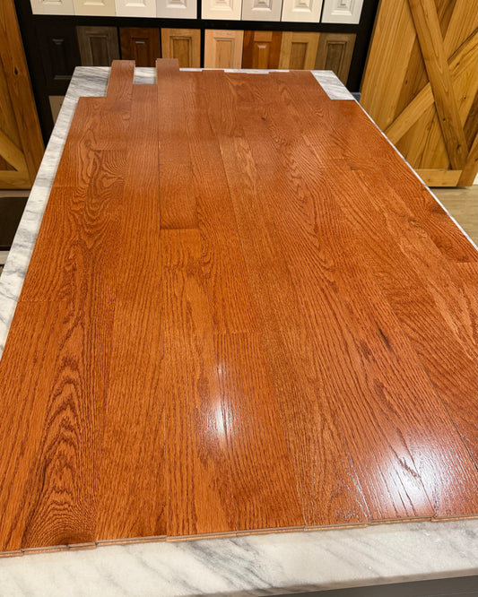 3 1/4" Bruce Prefinished Solid Oak Gunstock
