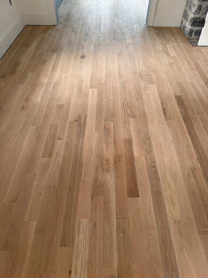 3 1/4" Unfinished Solid White Oak Select