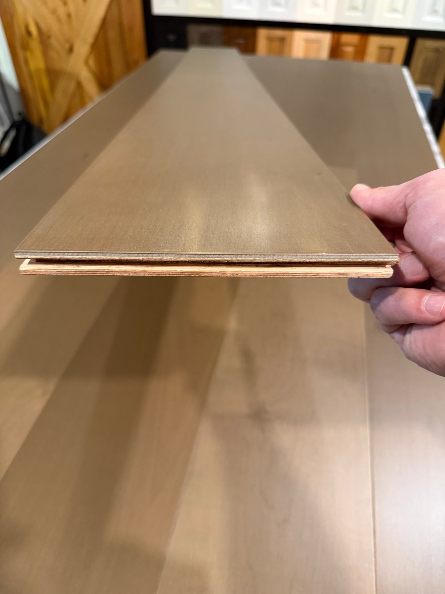 7.5" Karastan Bellacree French Maple