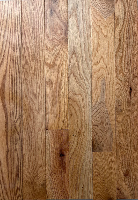 3 1/4" Prefinished Solid Oak Natural