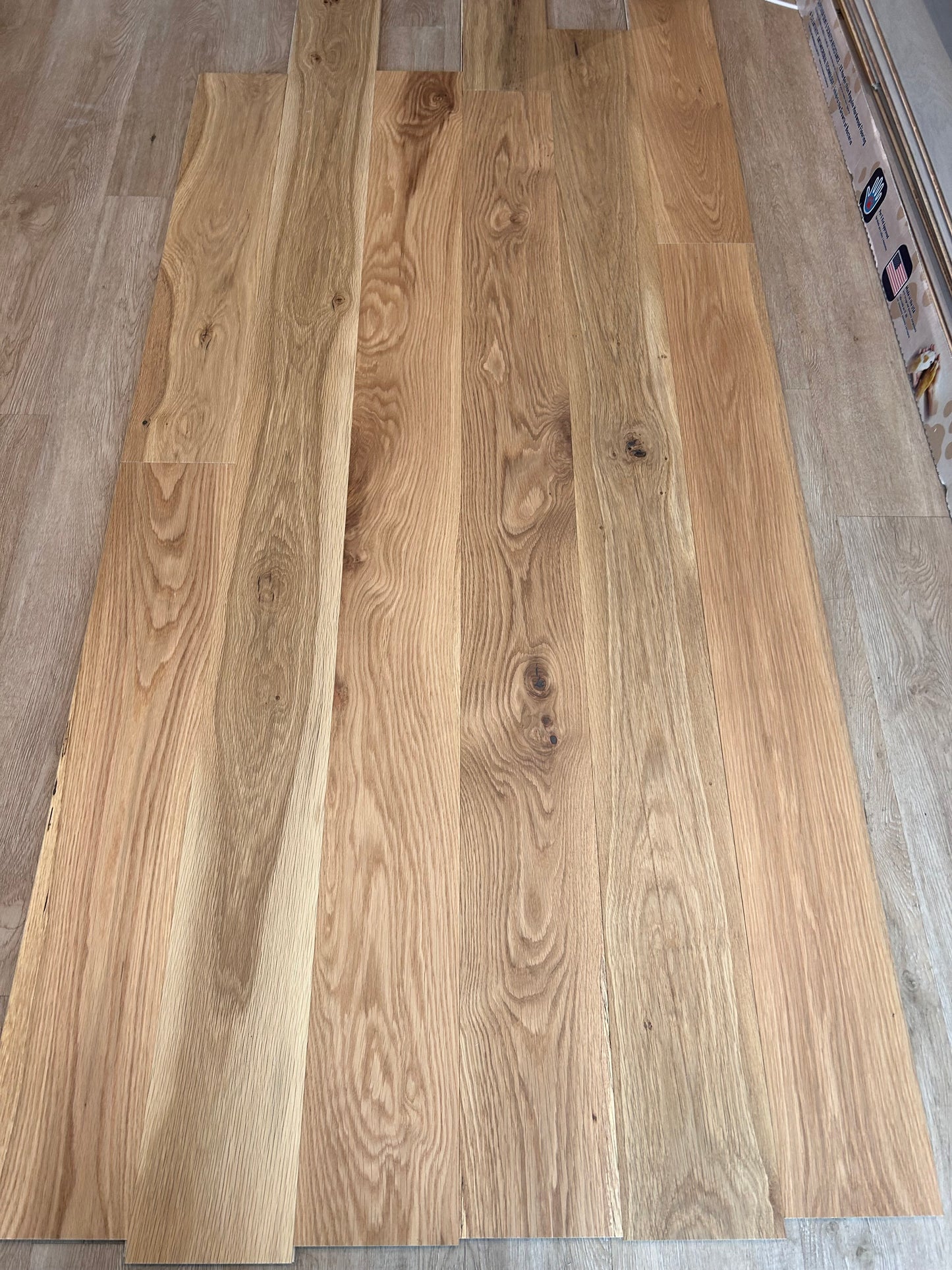 6" White Oak Natural