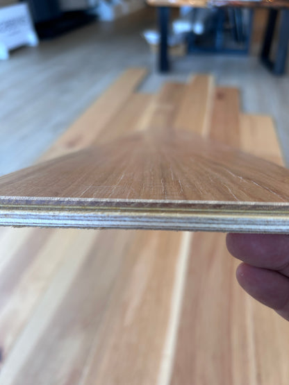 6" Hickory Natural
