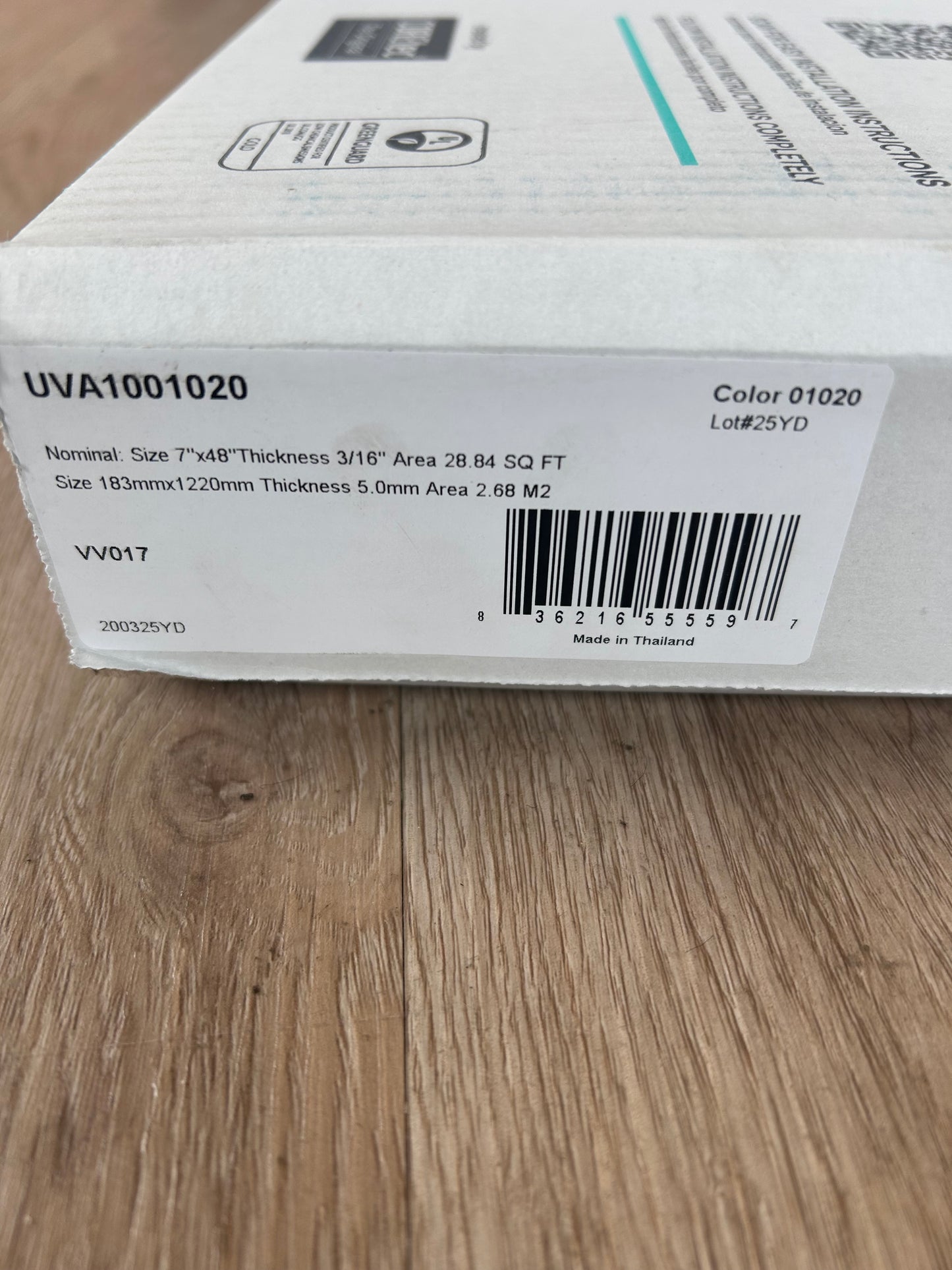 7" COREtec Springfield Oak LVP - MORE COMING SOON