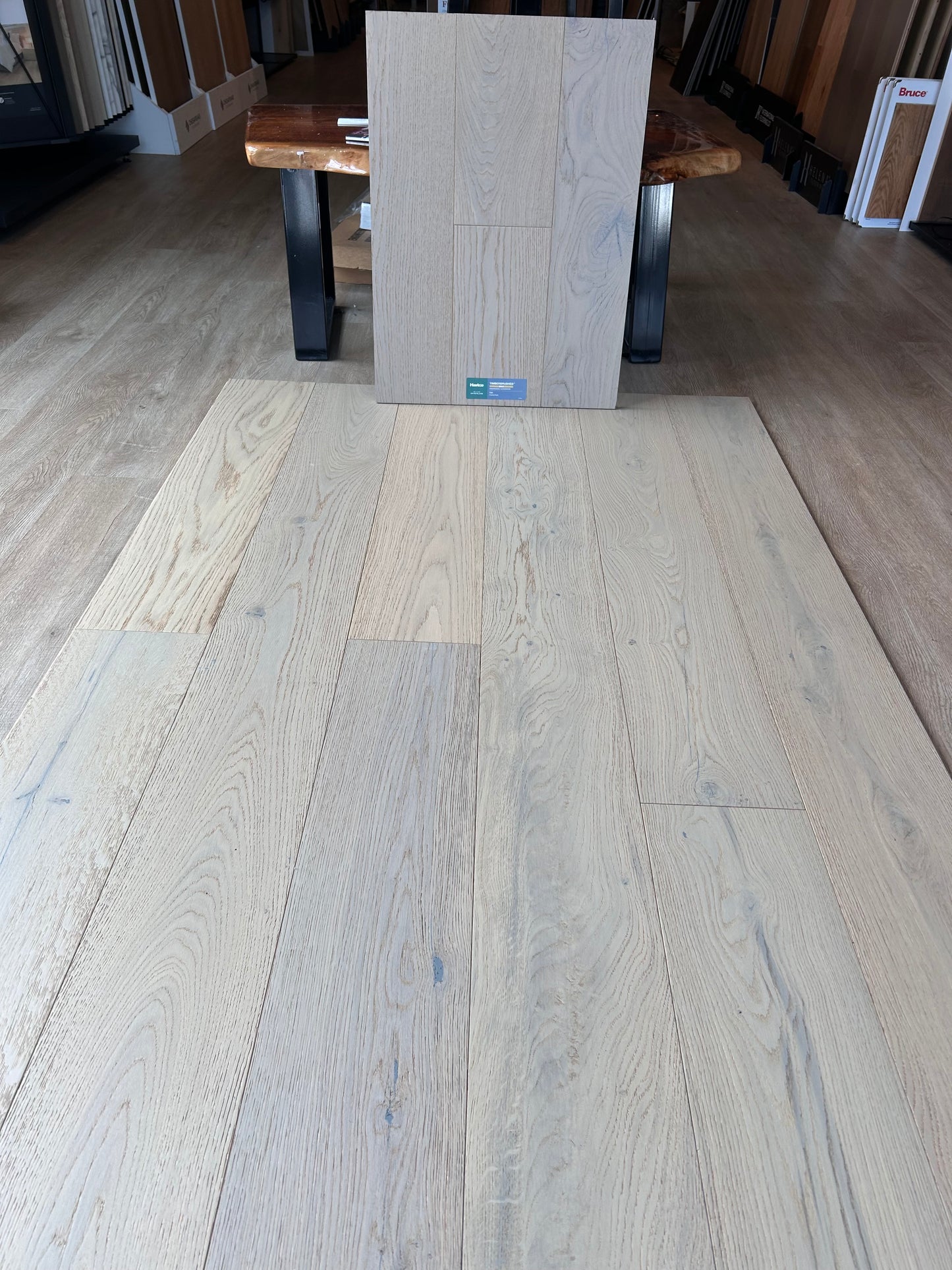 7.5" White Oak Coastal Style