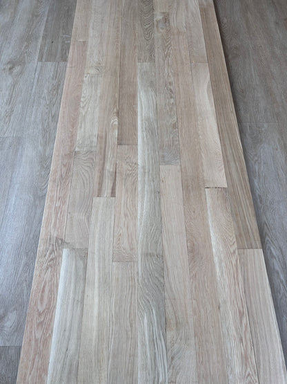 3 1/4" Unfinished Solid White Oak Select