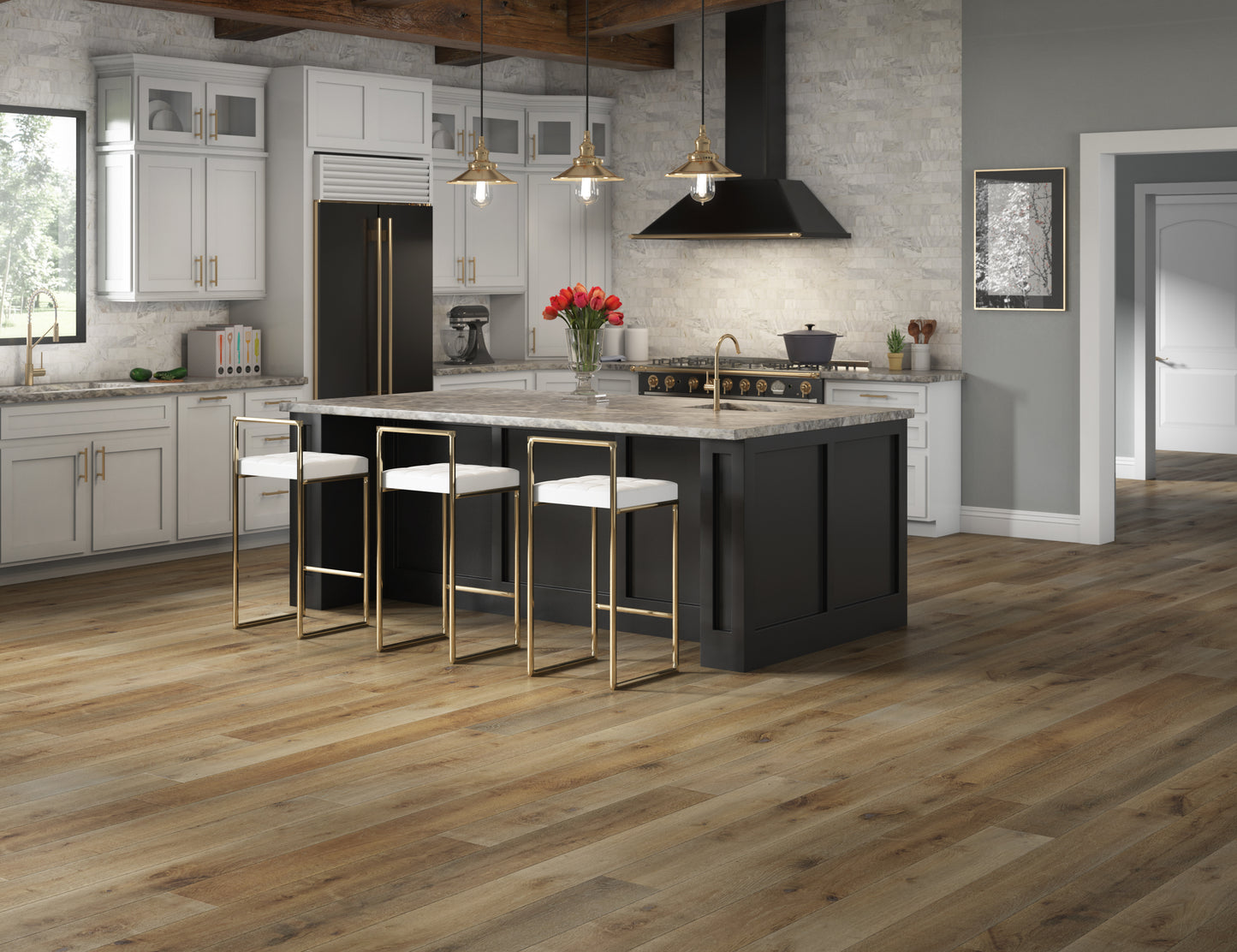 7.5" White Oak Fractal Challenger Deep