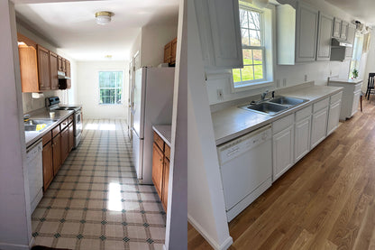 4" Unfinished Solid White Oak #1