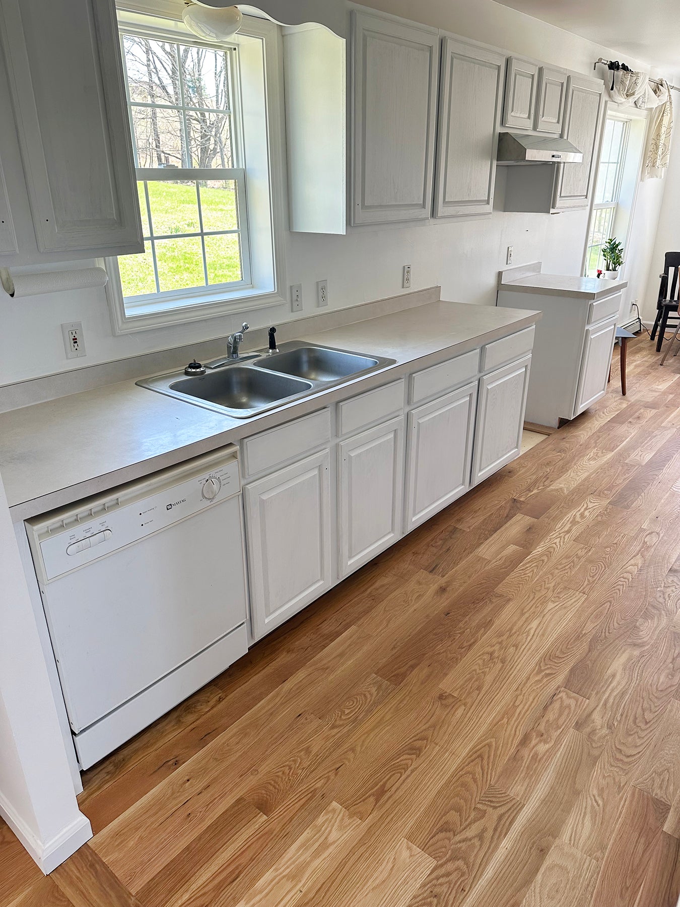4" Unfinished Solid White Oak #1