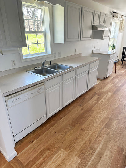 4" Unfinished Solid White Oak #1